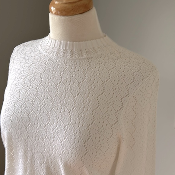 Ever New Melbourne Valentina Pointelle Knit Top - Picture 8 of 14